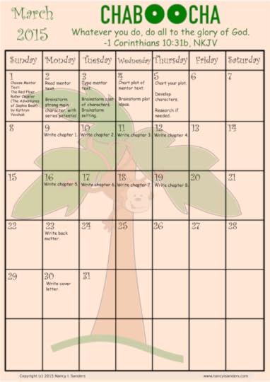CHABOOCHA calendar 2015