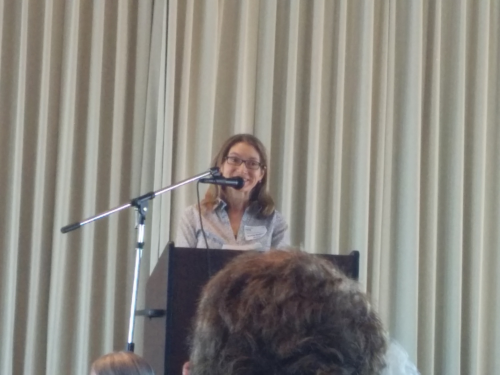 Katie Hafner was witty, eloquent, and brutally honest in her memoir: Mother Daughter Me.