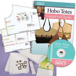 Trace 'n Create Template Hobo Tote and book Nancy Zieman