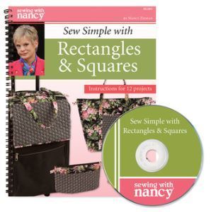 Sew Mini Fabric Sacks/Fabric Scraps/Nancy Zieman