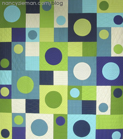 I See Spots Modern Quilt Pattern by Nancy Zieman/Sewing With Nancy