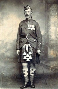 Company Sergeant Major James Sergeant, Princess Louise’s (Argyll and Sutherland Highlanders)
