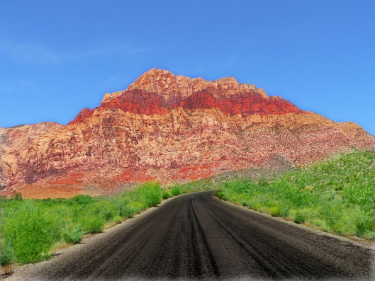 Red Rock Canyon, outside Las Vegas. Photograph by John Evans via freeimages.com