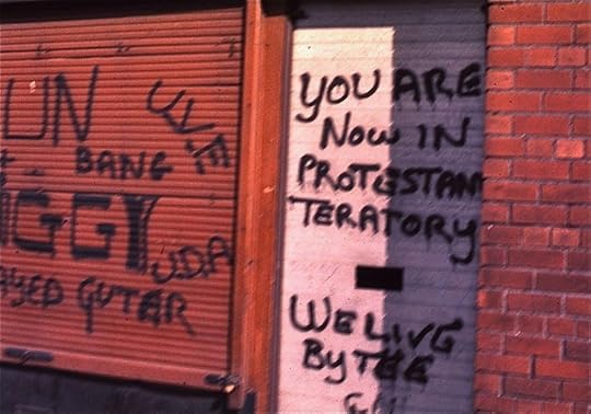 Protestant graffiti in Belfast, Northern Ireland, 1974, during The Troubles by GeorgeLouis. CC BY-SA 3.0 via Wikipedia.