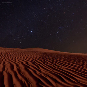 desert at night