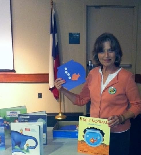 Alicia Johnson, a long time friend and champion arranged this visit to Conroe Central Library