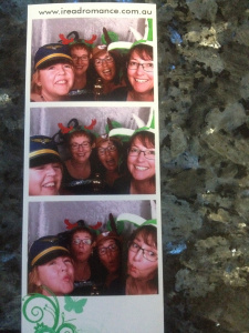 Silly fun in the photo booth :-)