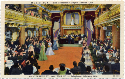 blanco'smusicboxpostcard