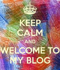 welcome to my blog