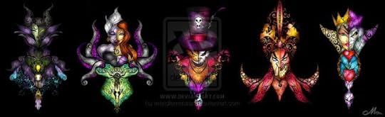 Disney Villains by Mandie Manzano