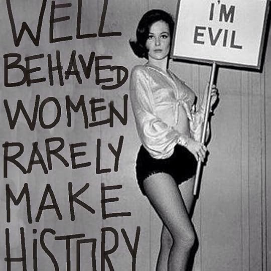 I'm evil! #womensday #journeedelafemme #mtl #qc #feminism #woman