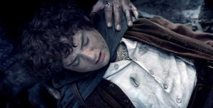 Frodo wounded