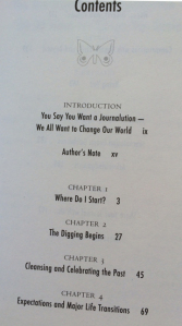 Table of Contents, page 1.