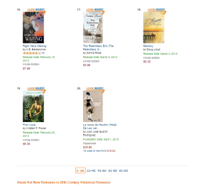 10-03-2015 16 on 20th century romance hot new releases