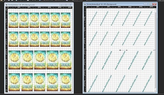 Once again, I used an old version of Paint Shop Pro to prove this can be done without having the latest PhotoShop (though that's what I use). You have to lighten the image by at least 50 points and increase contrast by 10 or else the Shrinky Dinks will come out unusably dark.