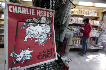 Moscovo considera "abominável" cartoon do Charlie Hebdo 
