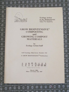 Ecology Action Self-Teaching Mini-Series Booklet #32