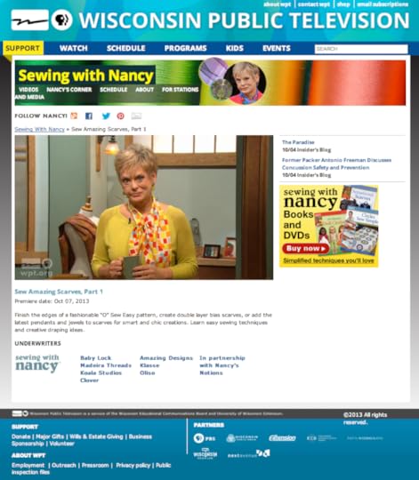 Sewing With Nancy Sew Amazing Scarves