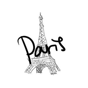 eiffel-tower-drawing