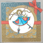 Karen bella card spring happy