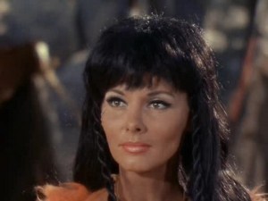 Nancy Kovack in the Star Trek episode, A Private Little War.