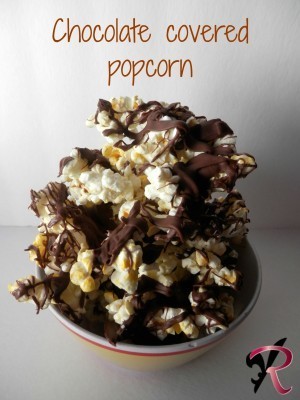 chocolate covered popcorn