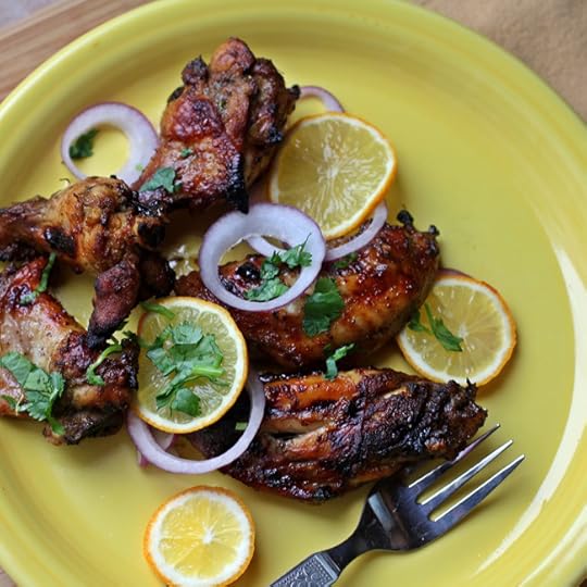 Mint and Meyer Lemon Chicken Wings