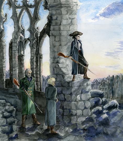 Tamas, Vlora, and Olem by Clare Henry