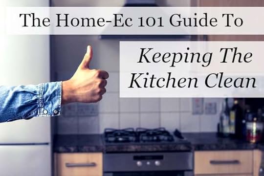 keeping the kitchen clean