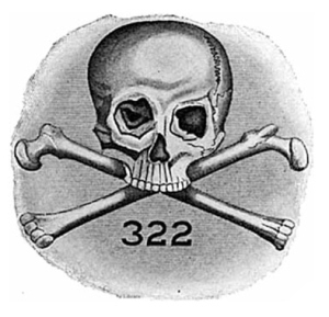 Interior art from MEMBERS ONLY: The Skull & Bones Club!