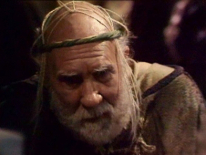 Arthur Hewlett in the Doctor Who episode State of Decay as Kalmar.