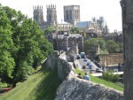 York Minster from the city wall