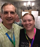 The 'tradition' continues - Shae and I.