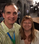 K.C. Wells is a brave woman being in so many pictures with me.