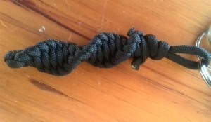 Airplane Safe Survival Keyring - Survive Travel - Paracord FOB