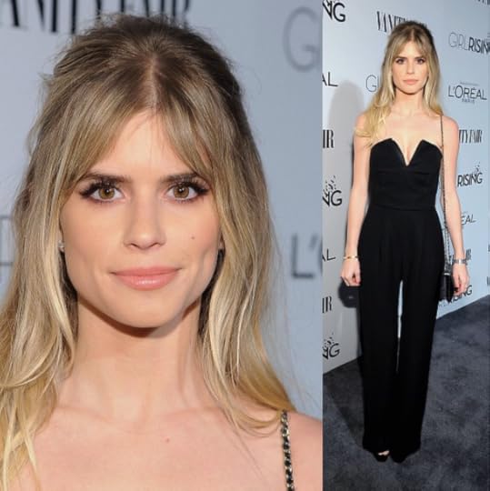 Carlson Young wears Murad Skincare