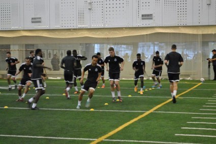 FC Edmonton's indoor training session have come to a close.