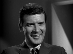 Peter Breck's as Senator Jeremiah Orville in The Outer Limits episode, O.B.I.T.