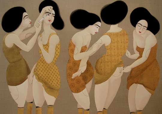Opera dell'artista curdo-iracheno Havi Kahraman