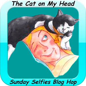 Sunday Selfies with the Cat on My Head