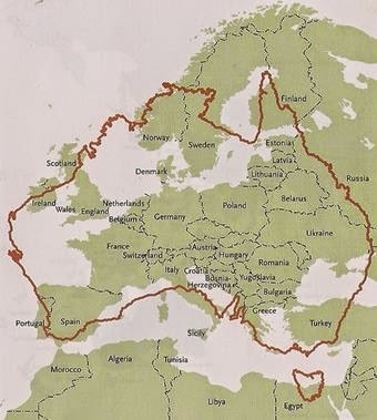Aust-Eur map