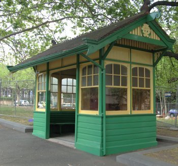 Tram shelter