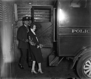 Gangster moll and copper