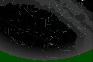 night sky simulation