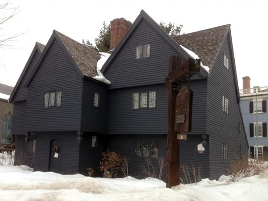The Witch House, the home of witch trials Judge Jonathan Corwin, endures another severe Salem winter. Photo by Emerson W. Baker.