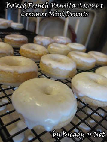 French Vanilla Mini Donuts
