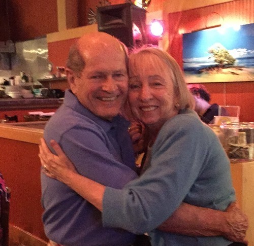 Deborah & John taking a spin!