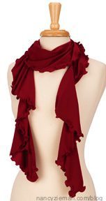 How to sew scarves Sew Amazing Scarves Sewing With Nancy Zieman