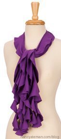 How to sew scarves Sew Amazing Scarves Sewing With Nancy Zieman