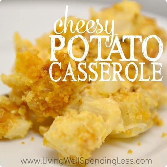 Cheesy Potato Casserole Square 3